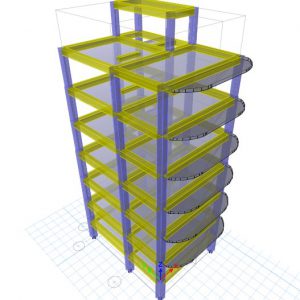 مدل-سه-بعدی-ساختمان